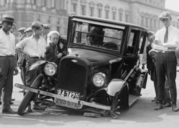When Was the First Car Crash Liability