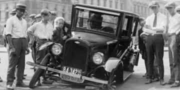 When Was the First Car Crash Liability