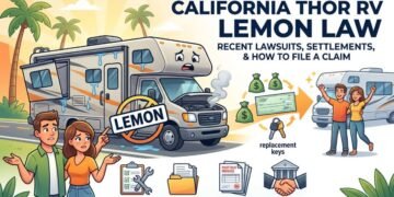 California Thor RV Lemon Law - Recent Lawsuits, Settlements, and How to File a Claim